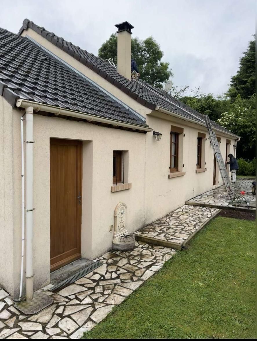 Façade avant le ravalement