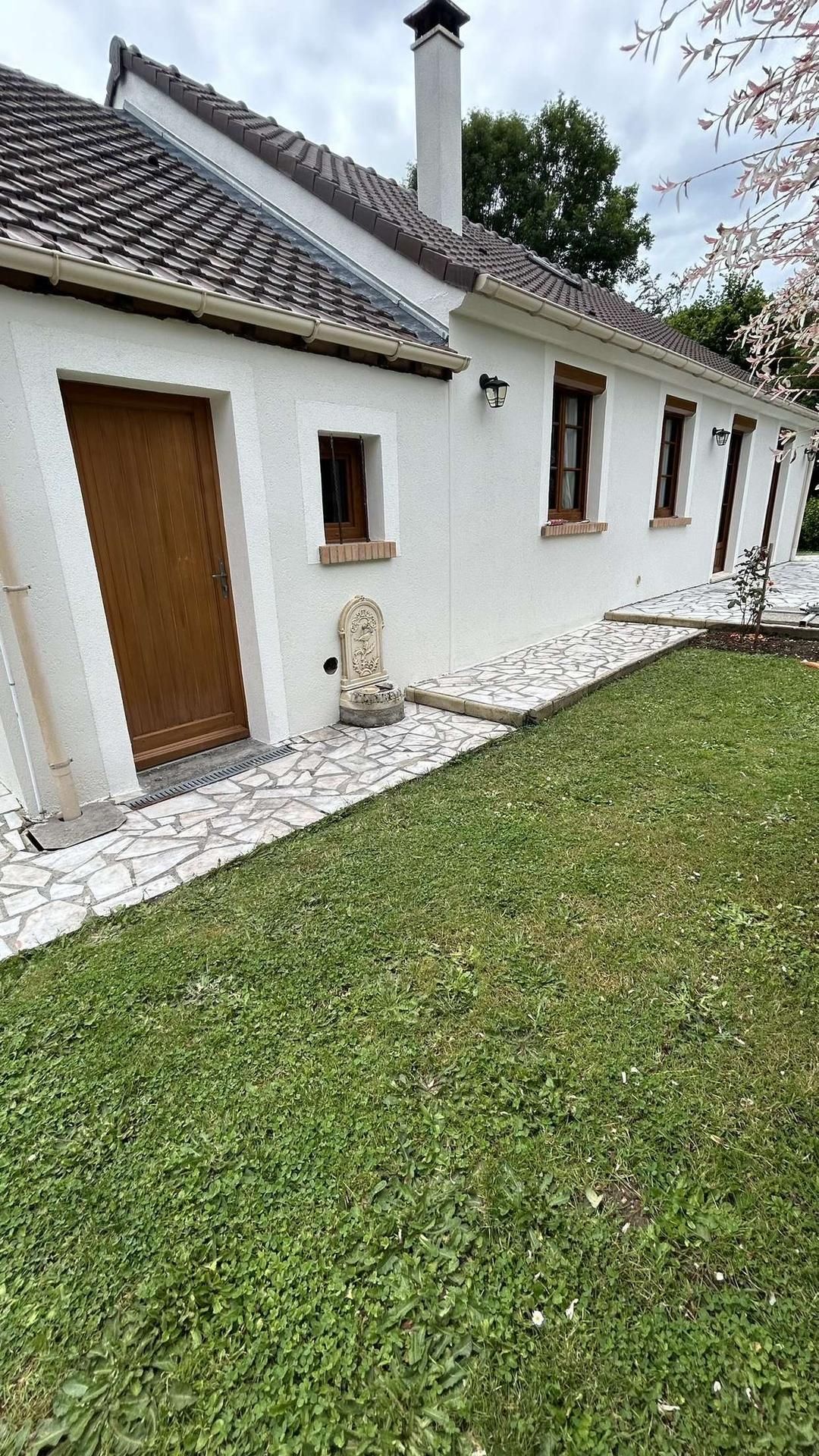 Façade après le ravalement.