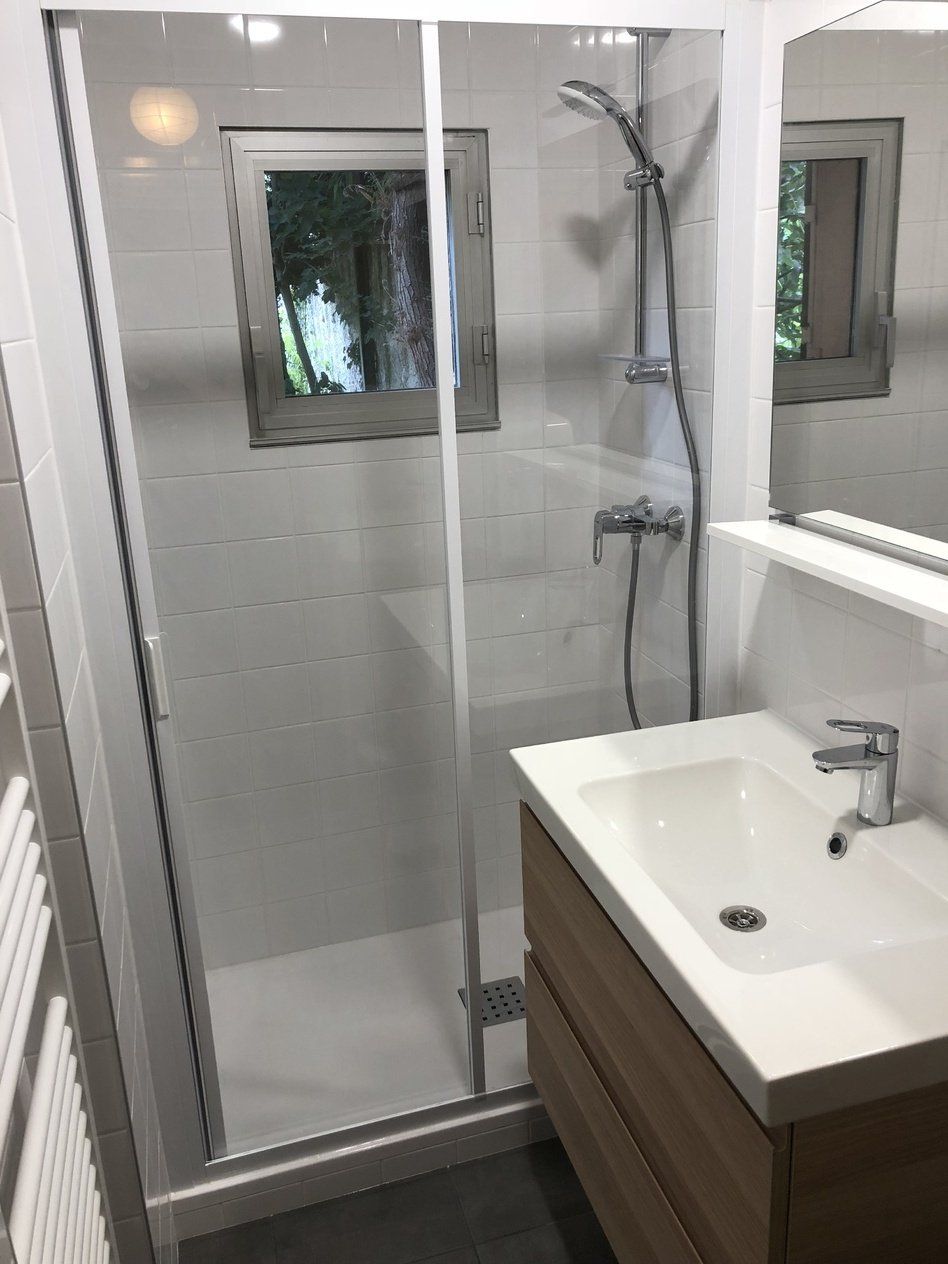 Douche à l'italienne