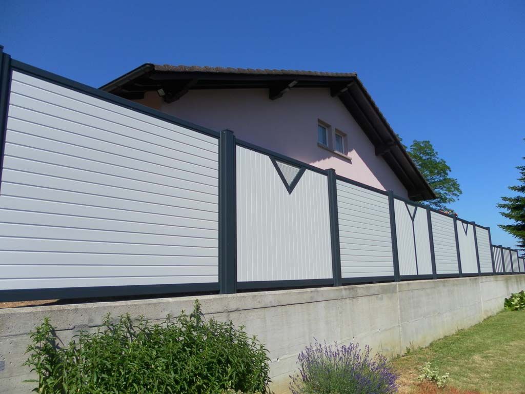 clôture CONCORDE pleine