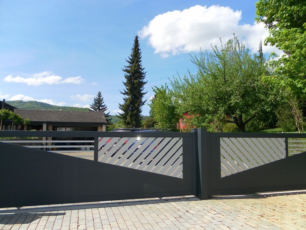 portail, clôture contemporain