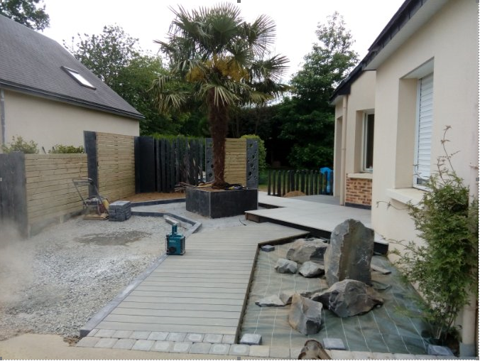 Travaux de pavage et de dallage