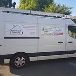 Aquarelle Peinture - Camion de la société