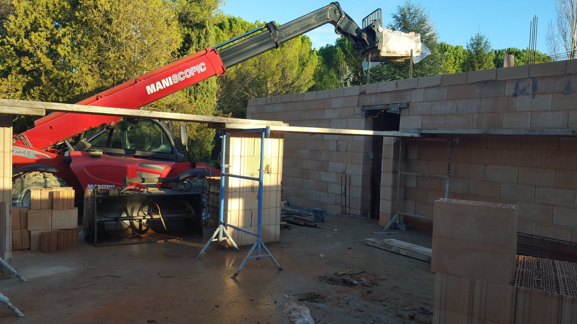 Chantier de construction