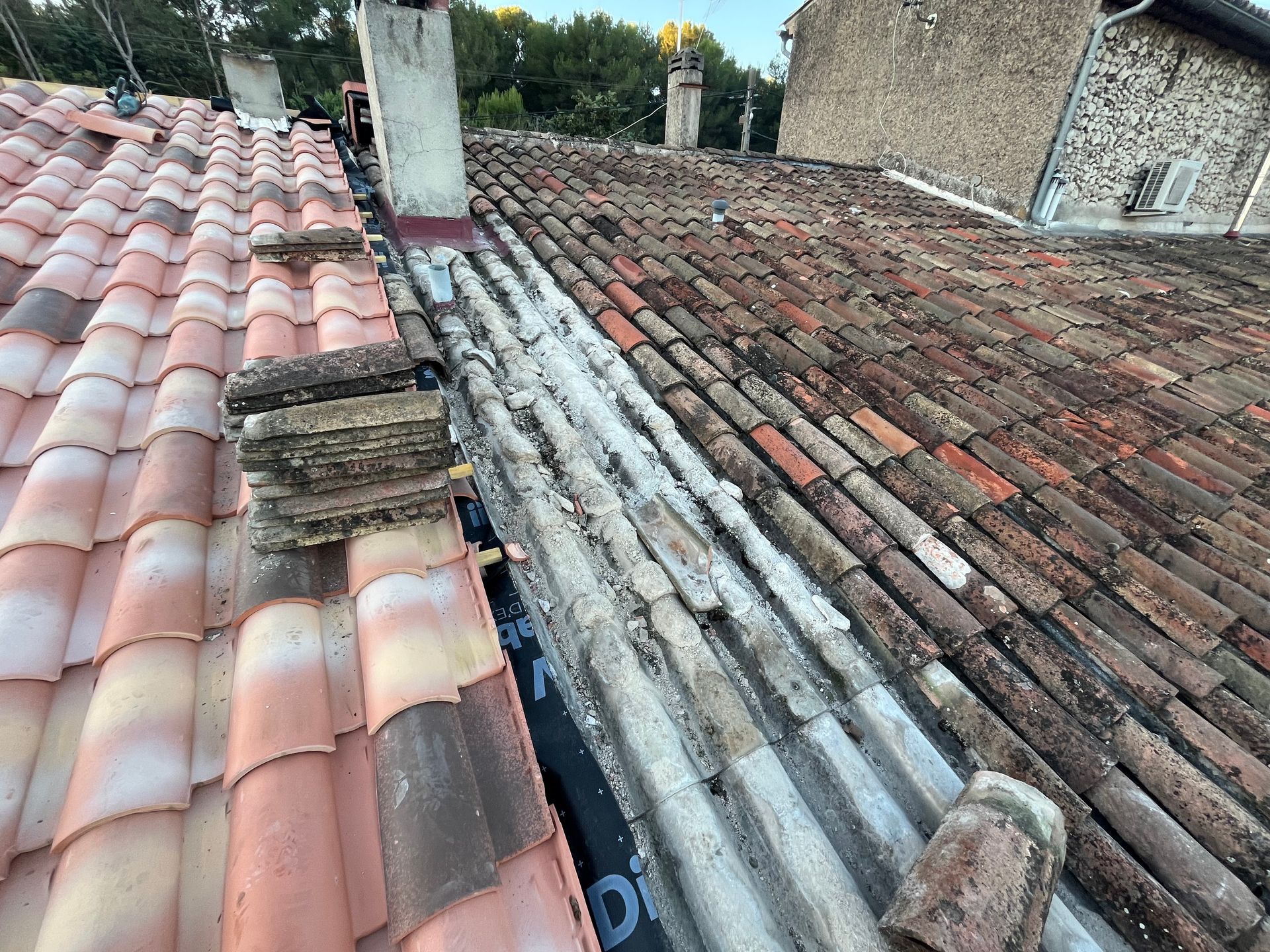 Rénovation d'une toiture