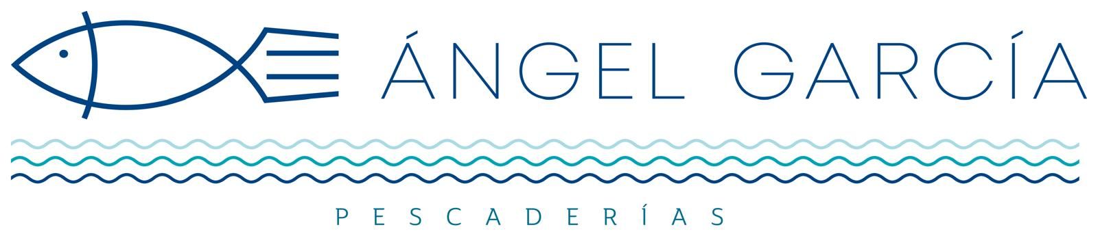 Un logotipo para Ángel García con un pez.