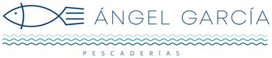 Un logotipo para Ángel García con un pez.