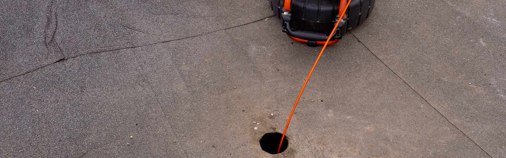 Une machine qui vérifie les canalisations