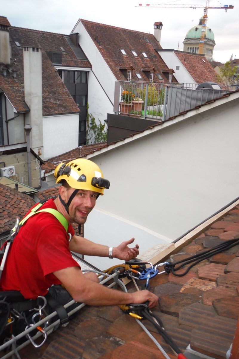 P. Meyer Haustechnik GmbH Spezialprojekte mit Seil Fassade