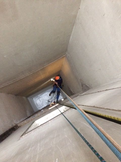 P. Meyer Haustechnik GmbH Spezialprojekte mit Seil Schacht