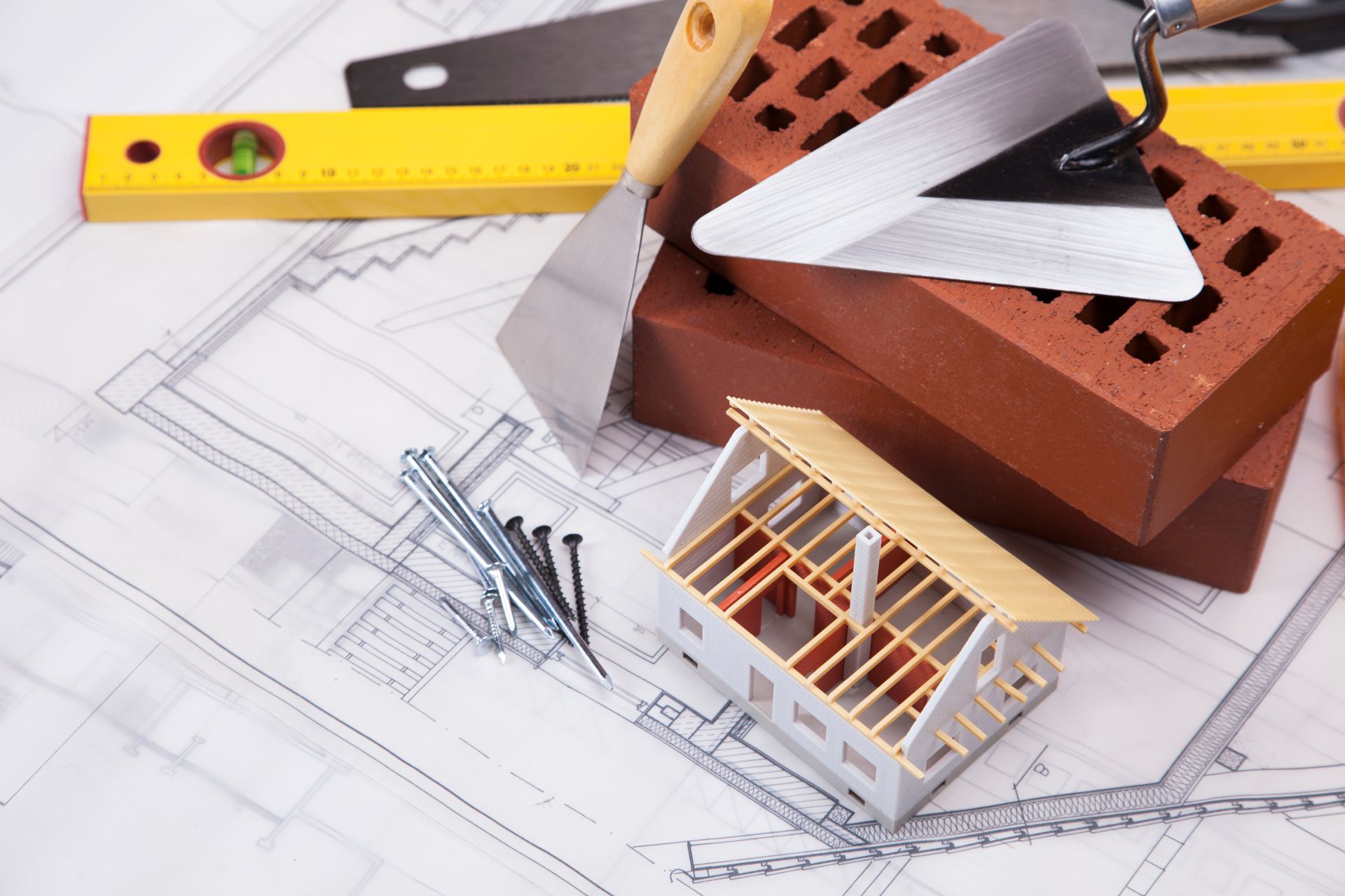Des plans de construction