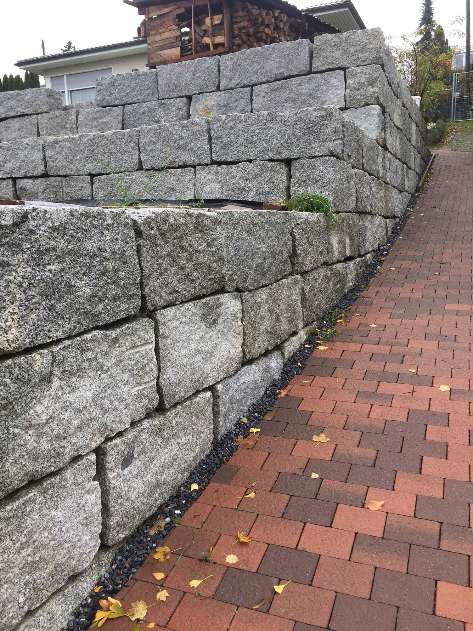 Natursteinmauer - Schlauri & Holenstein AG - Zuckenriet
