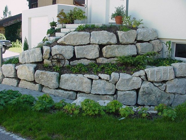 Natursteinmauer - Schlauri & Holenstein AG - Zuckenriet