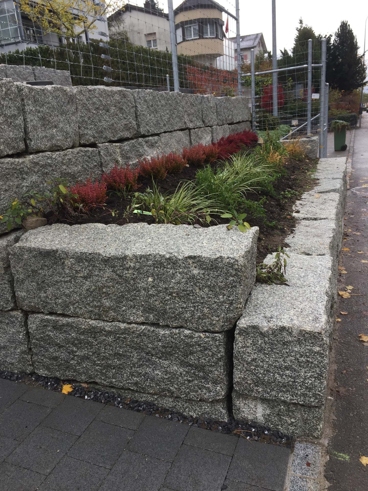 Natursteinmauer - Schlauri & Holenstein AG - Zuckenriet