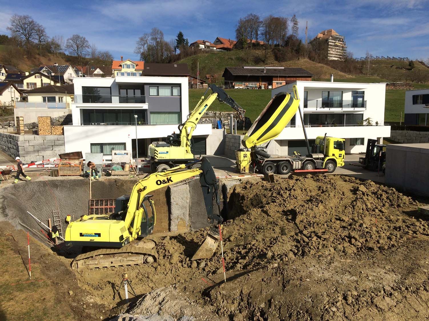 Tiefbau - Schlauri & Holenstein AG - Zuckenriet