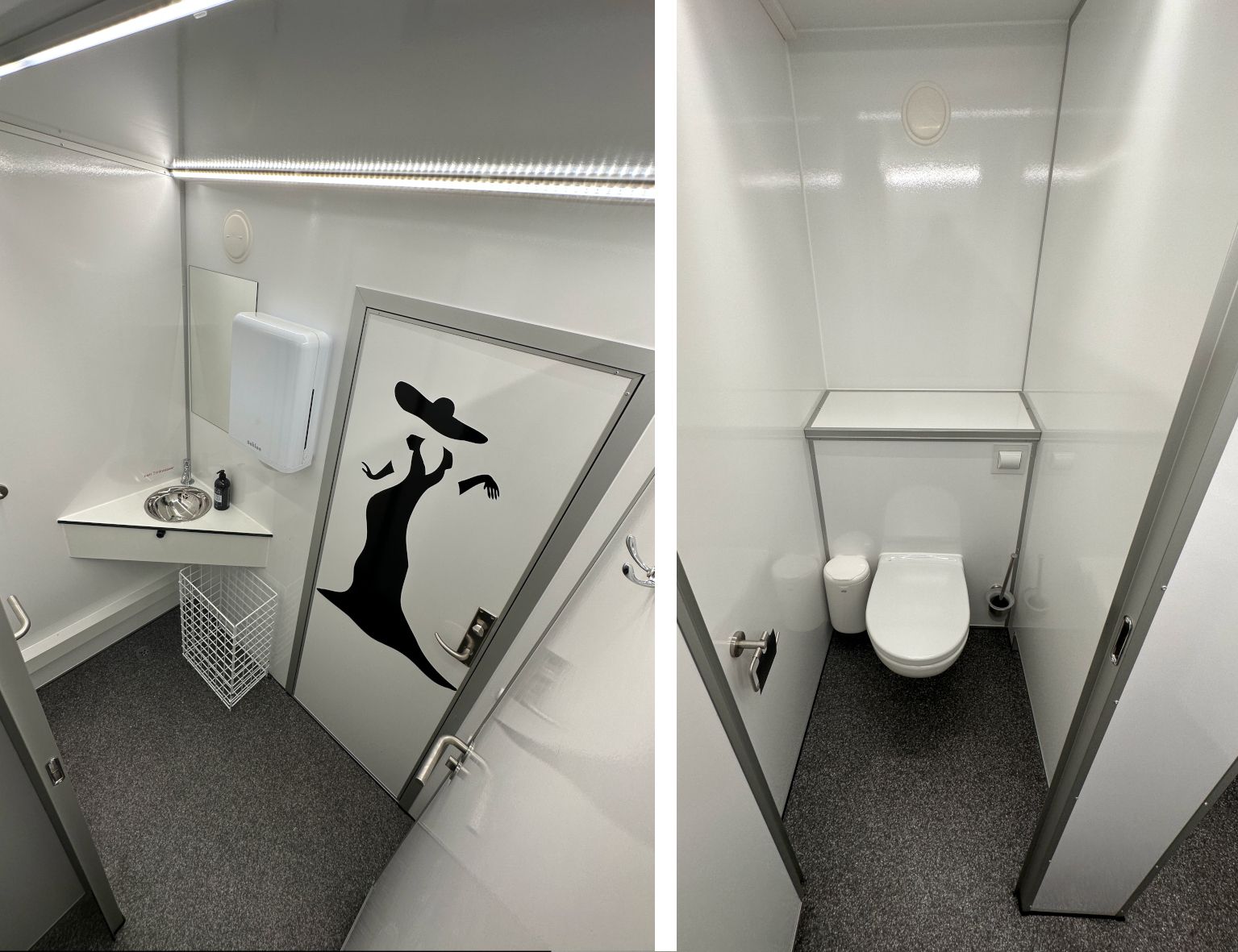 Innenraum 2 von Toilettenwagen Größe 3