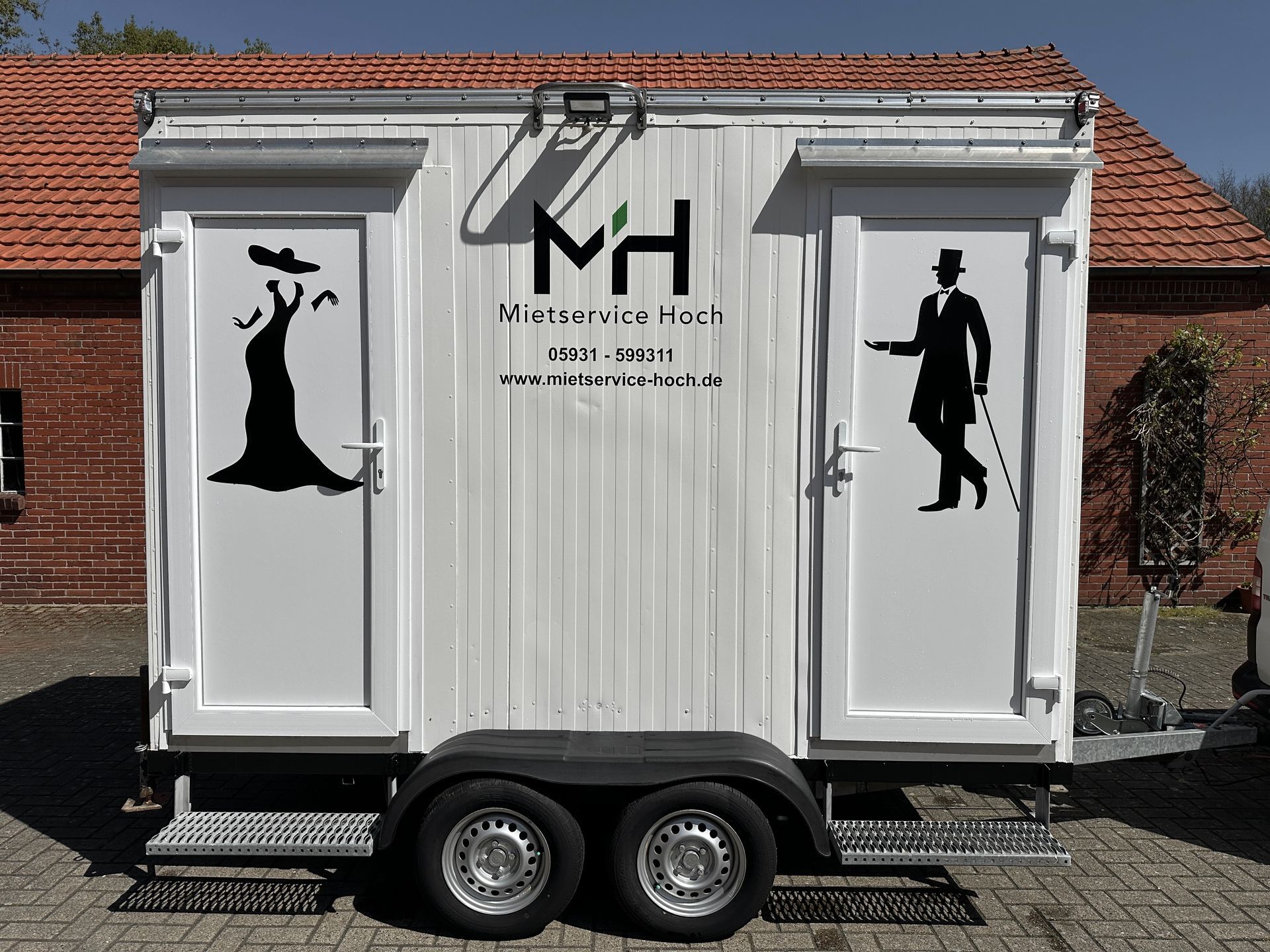 Toilettenwagen Größe 1 Wagen 2