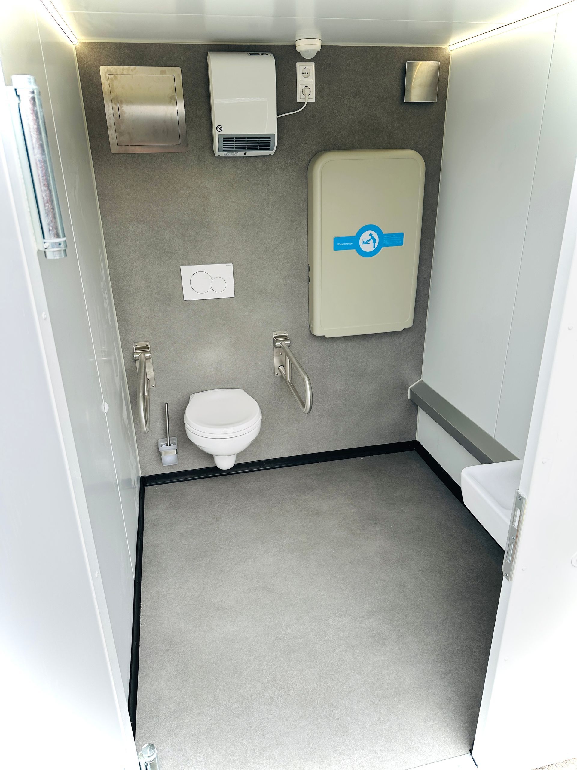 Grundriss Toilettenwagen Größe 2