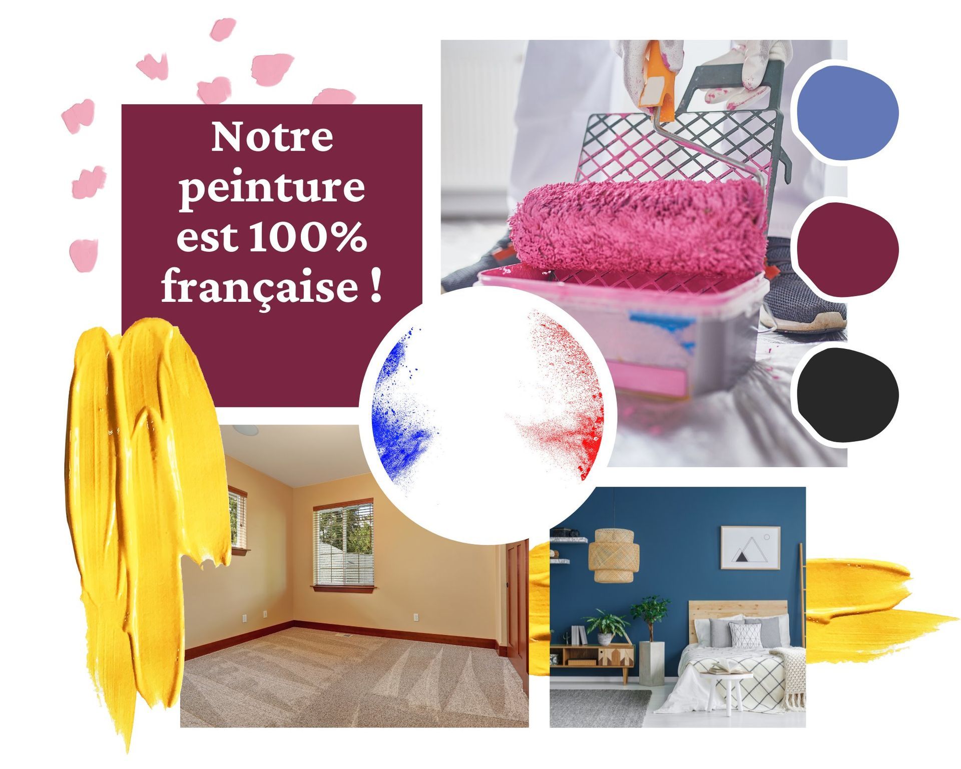 Peinture 100 % française.