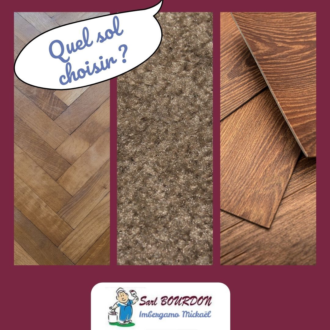Du parquet et de la moquette.