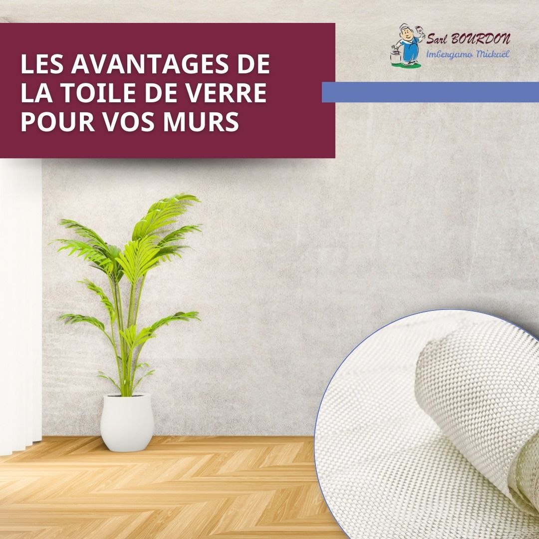Une toile en fibre de verre.