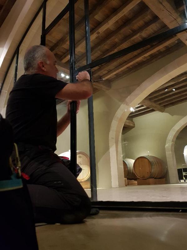 Installation de serrure et sécurisation de cave