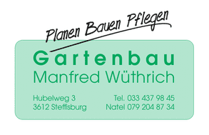 Logo - Gartenbau Manfred Wüthrich - Steffisburg