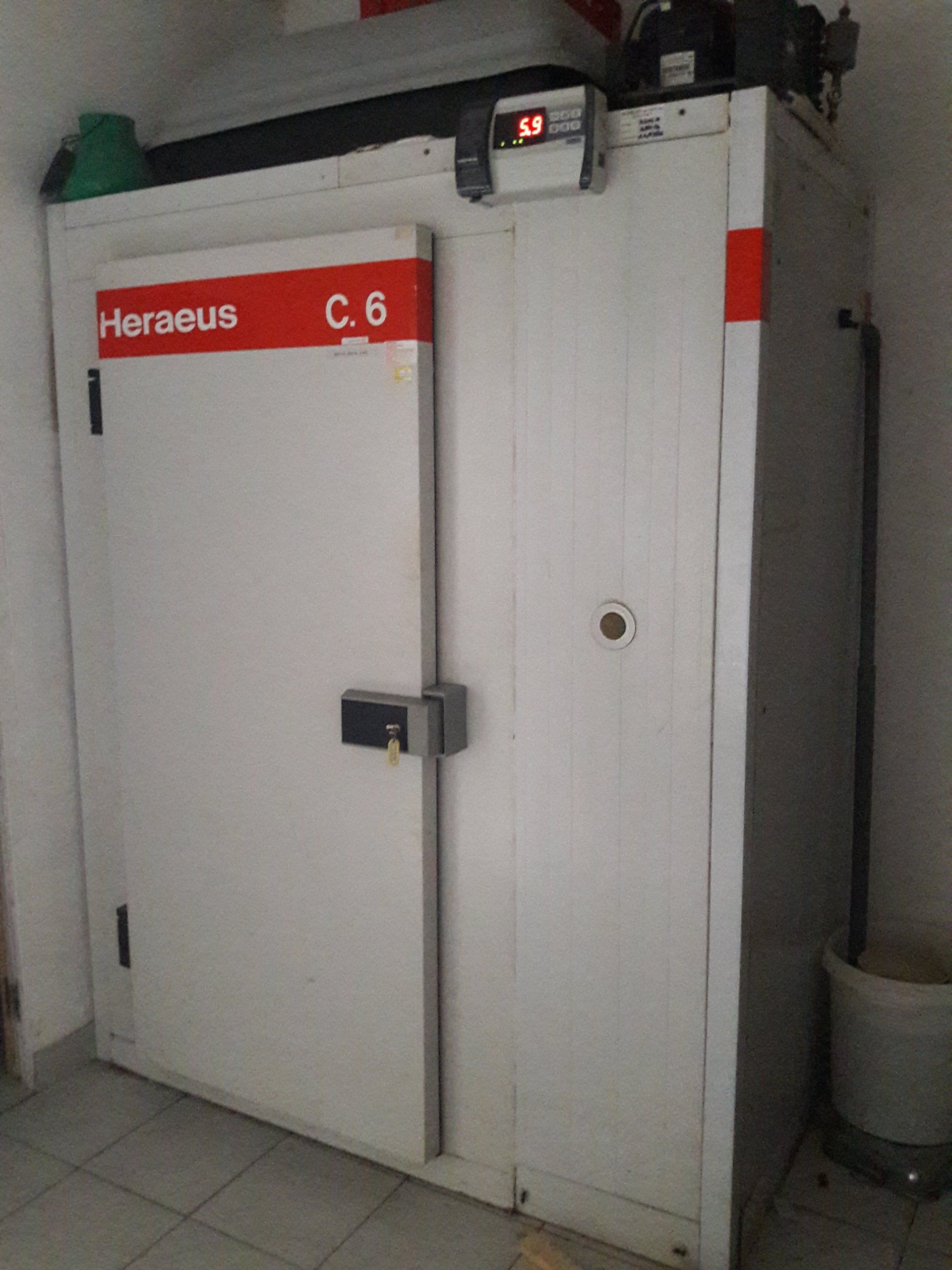 Chambre froide négative