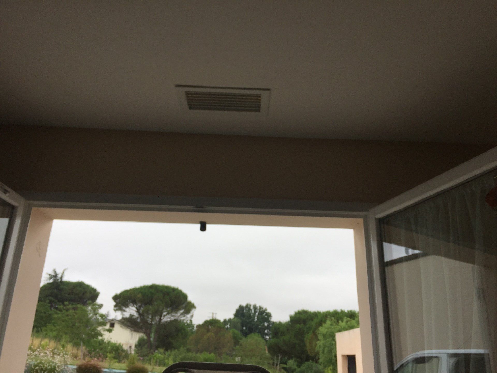 Bouche de climatisation gainable