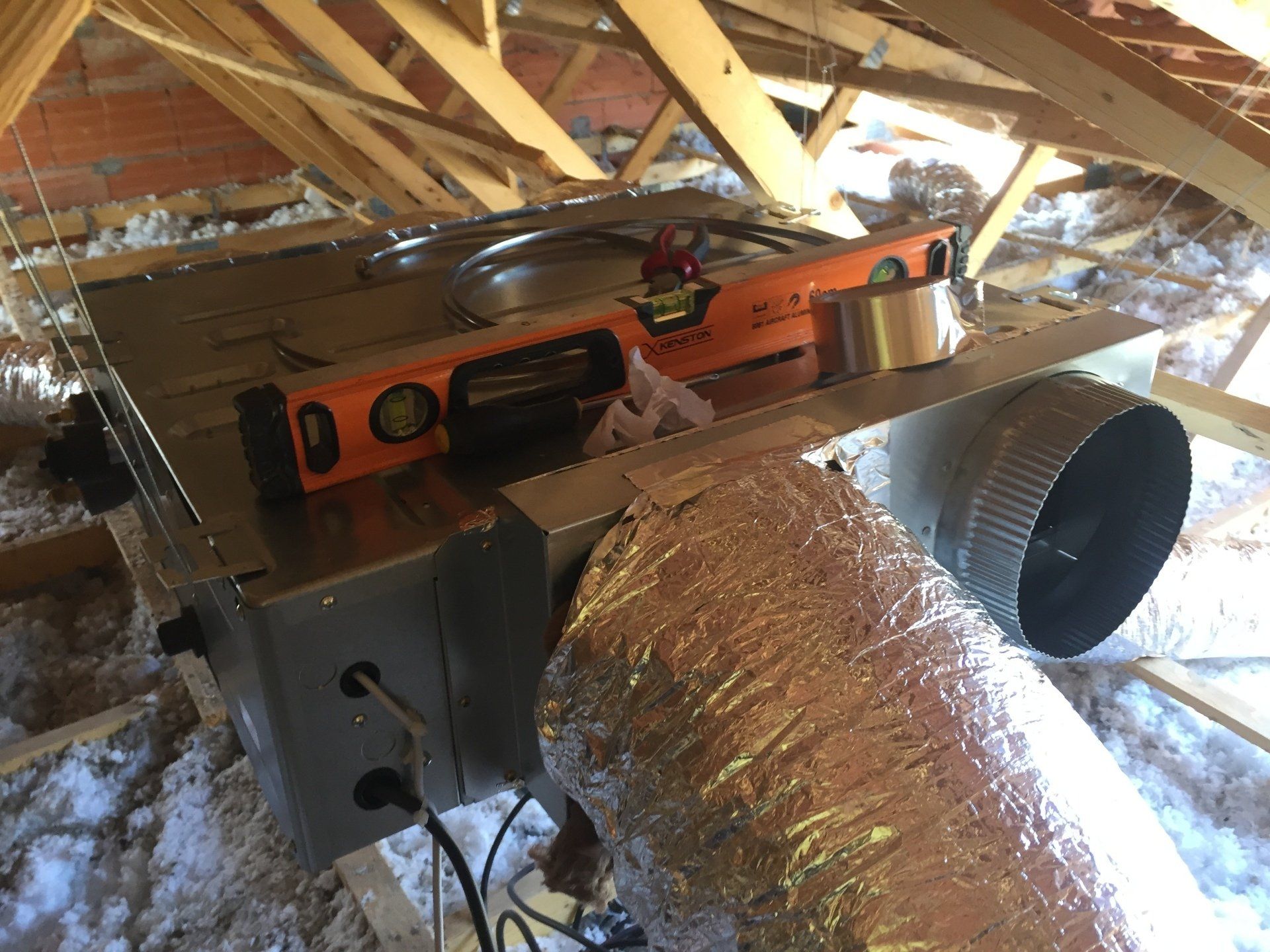 Climatisation gainable dans les combles