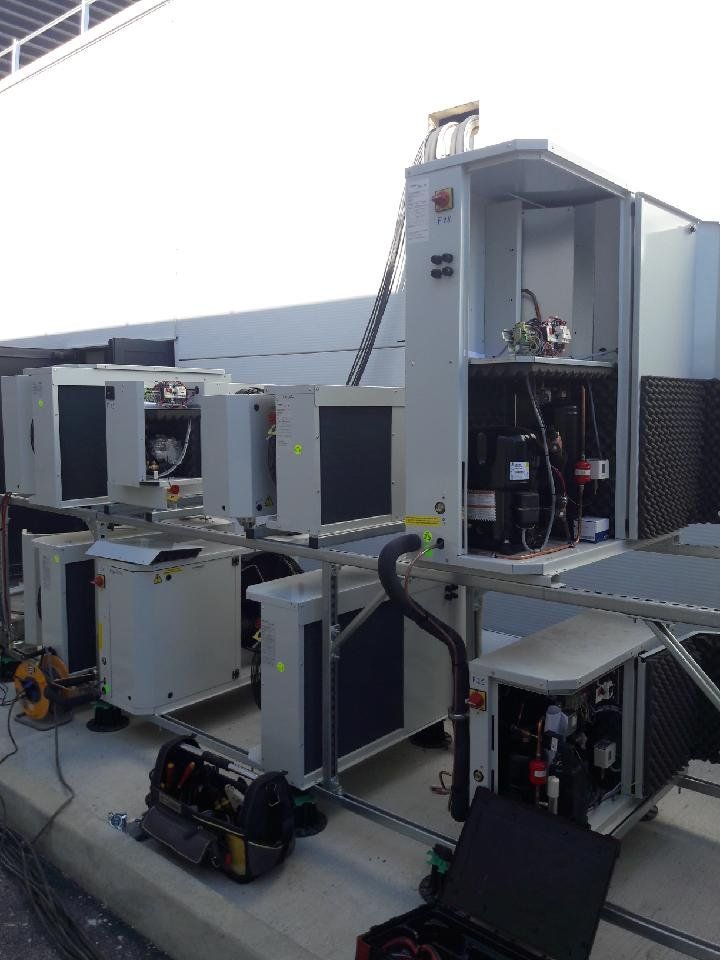 Installation de systèmes de réfrigération