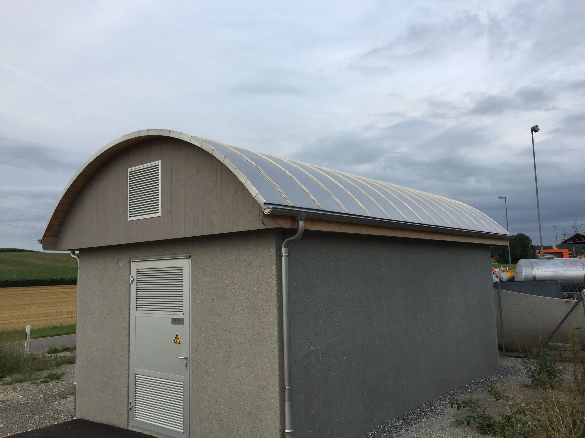 Wyss AG Spenglerei Flachdach Blitzschutz