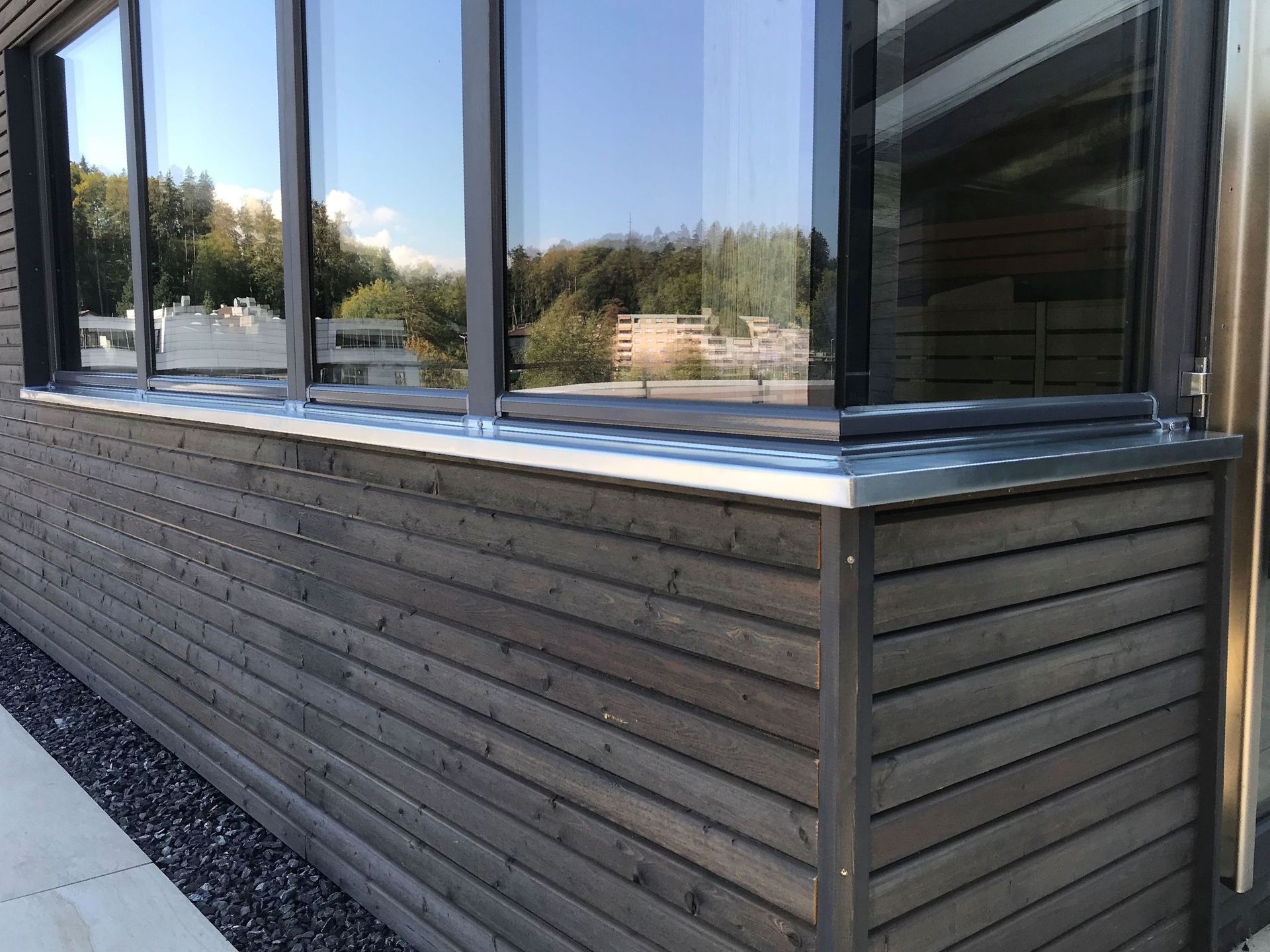 Wyss AG Spenglerei Flachdach Blitzschutz