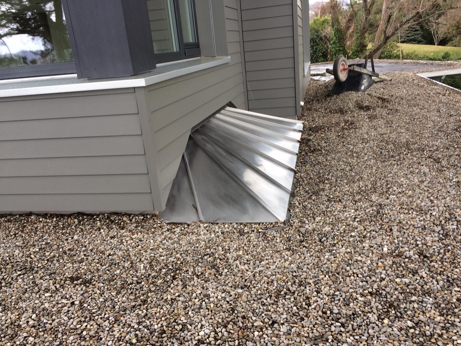 Wyss AG Spenglerei Flachdach Blitzschutz