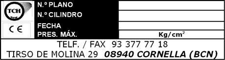 Un cartel en blanco y negro que dice Tirso de Molina 29 08940 Cornella Bcn