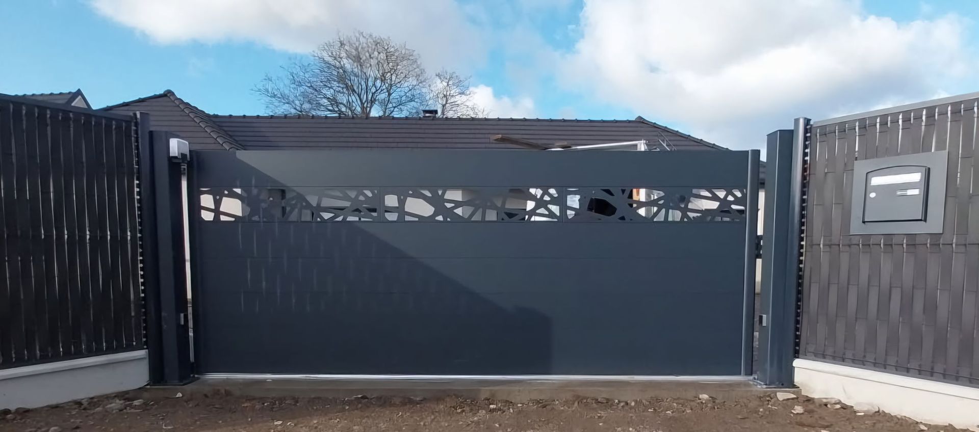 Clôture en fer forgé 05