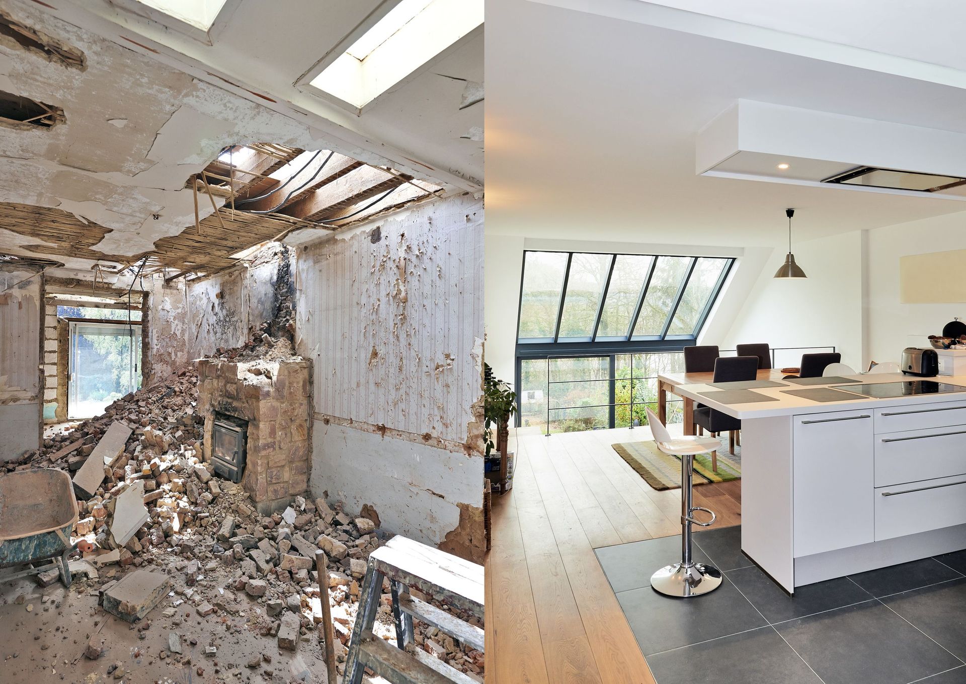 Interior renovations - RénovaBagnes