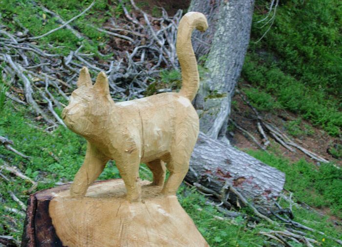 Sculpture en bois - RénovaBagnes
