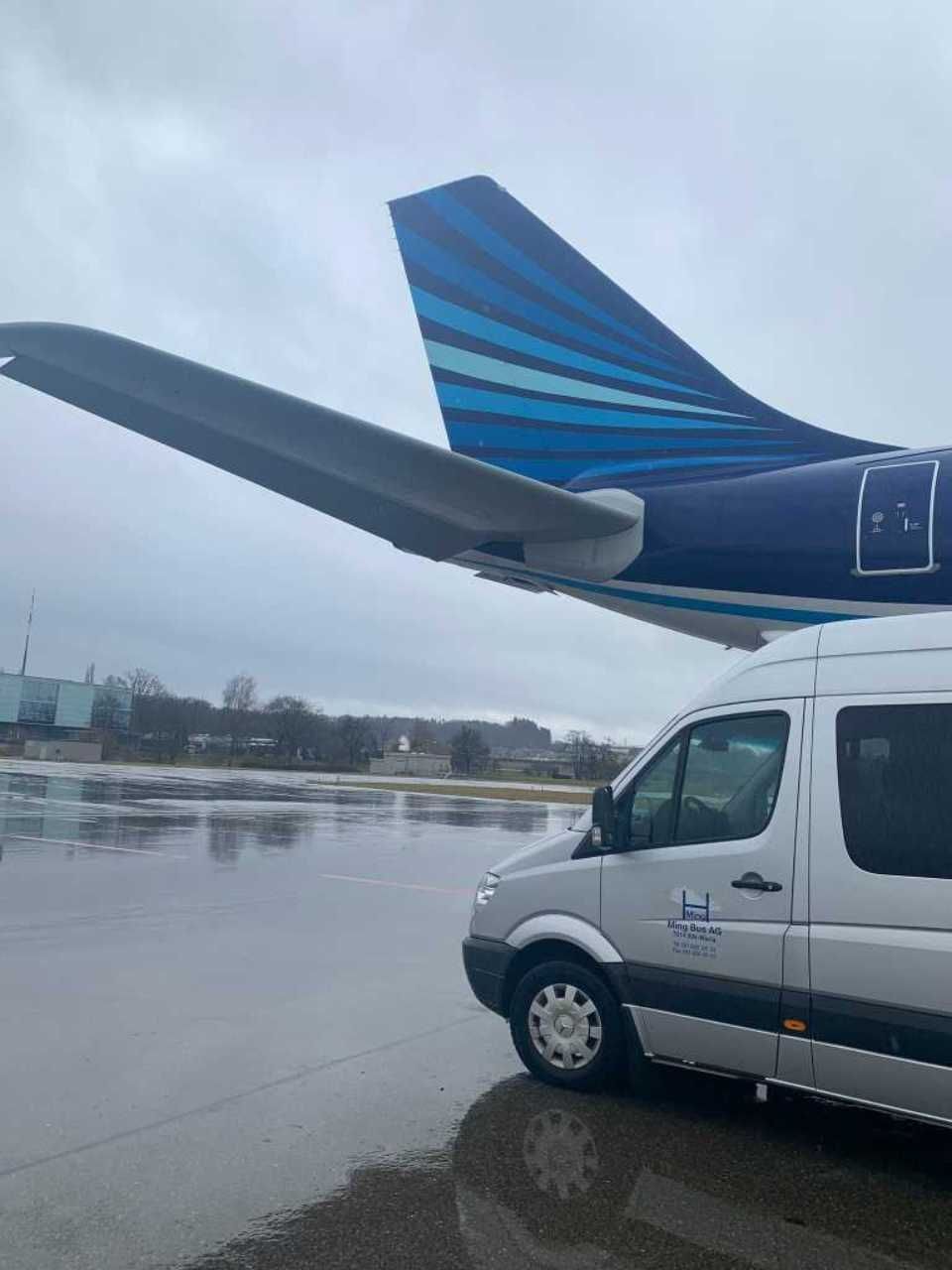 Ming Bus AG – Sprinter am Flughafen