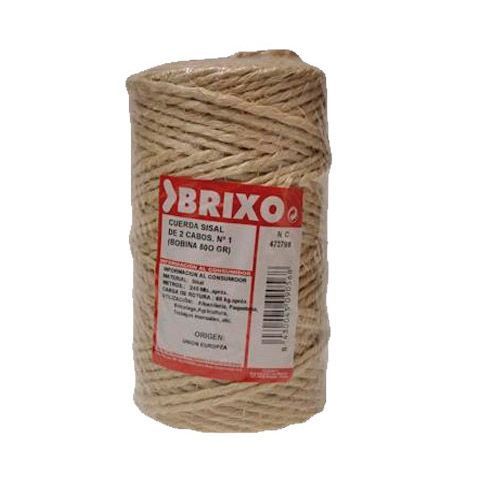 Un rollo de cuerda con una etiqueta que dice 'brixo'
