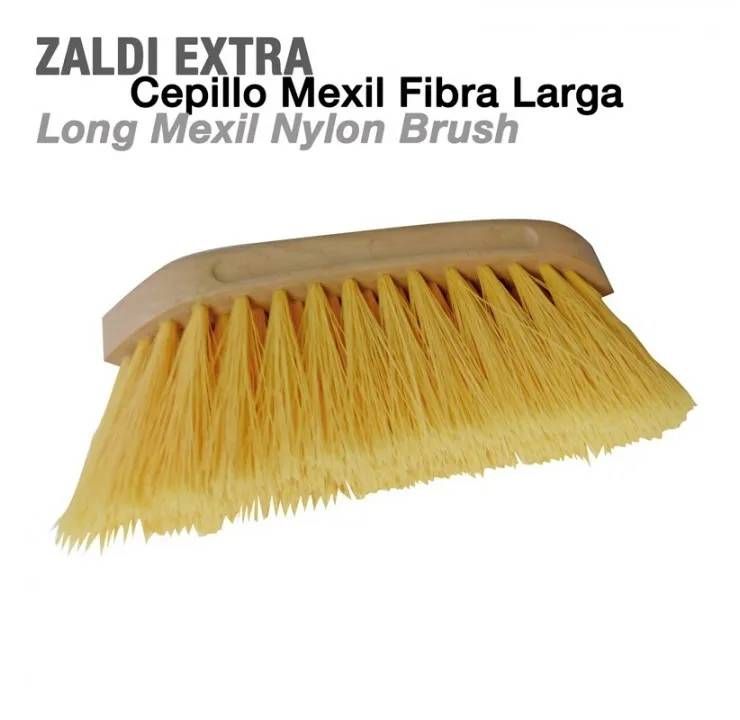 Zaldi cepillo extra mexil fibra larga cepillo largo mexil nylon