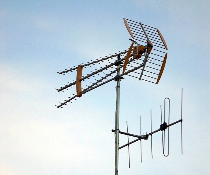 Photo d'une antenne de télévision
