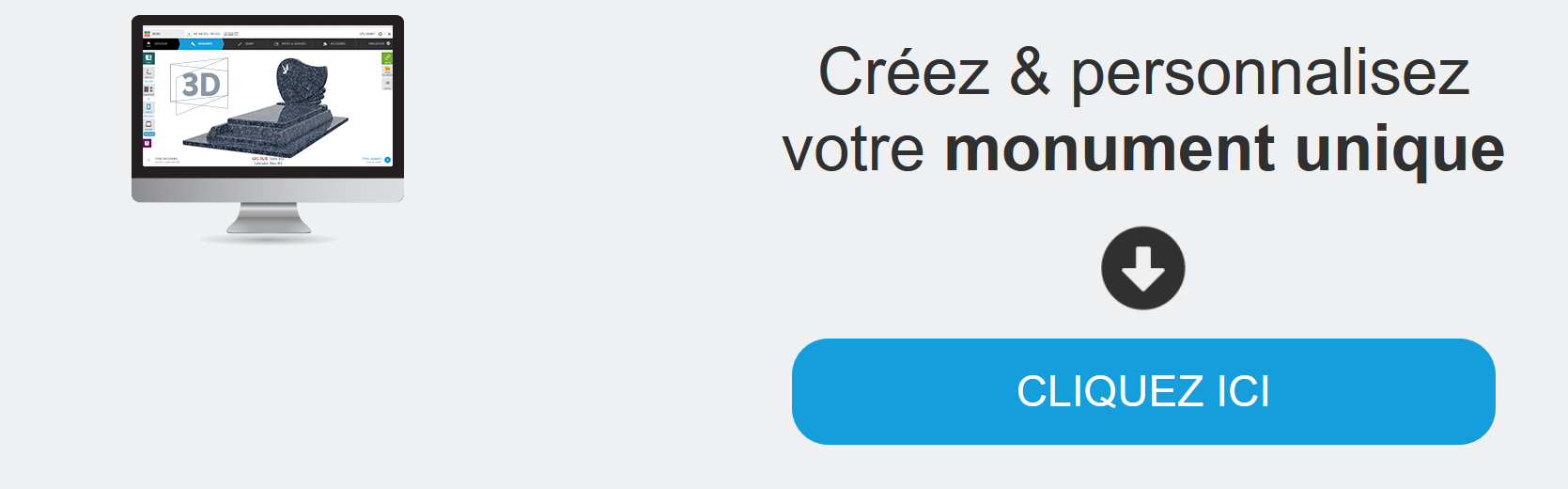 Créez & personnalisez votre momument unique