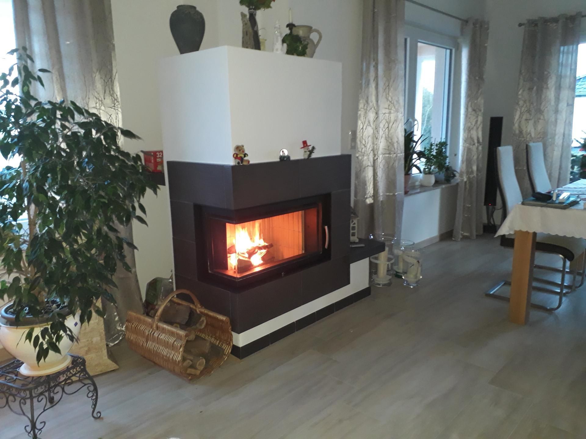 Ofen im Wohnbereich