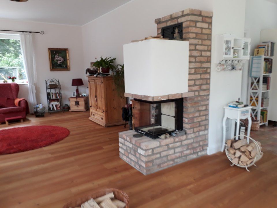 Ofen im Wohnbereich