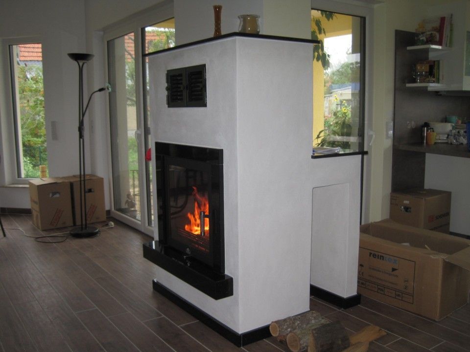 Ofen im Wohnbereich