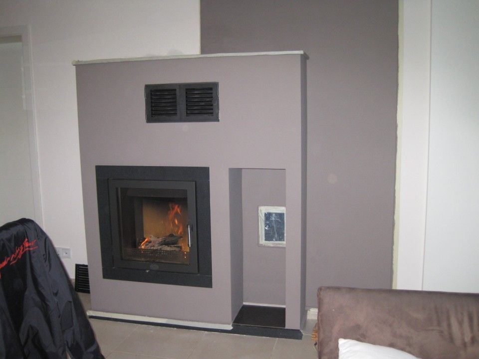 Ofen im Wohnbereich