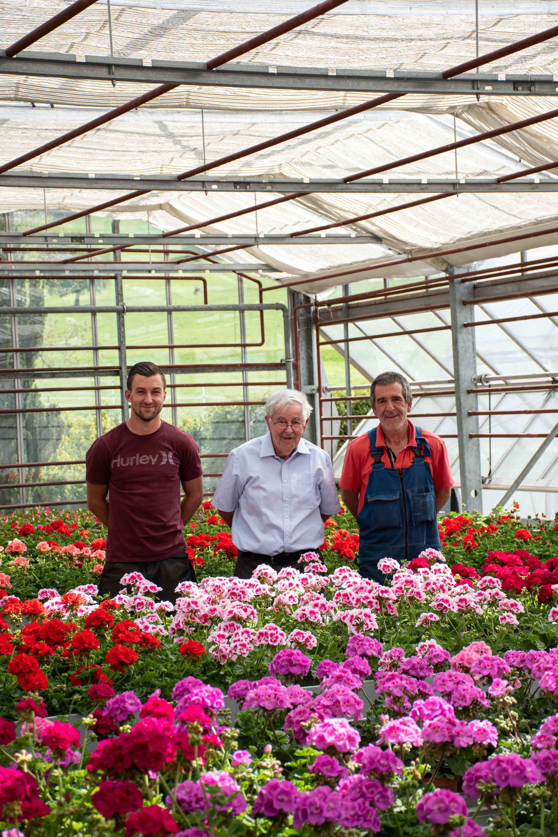 Team von der Gärtnerei Forrer