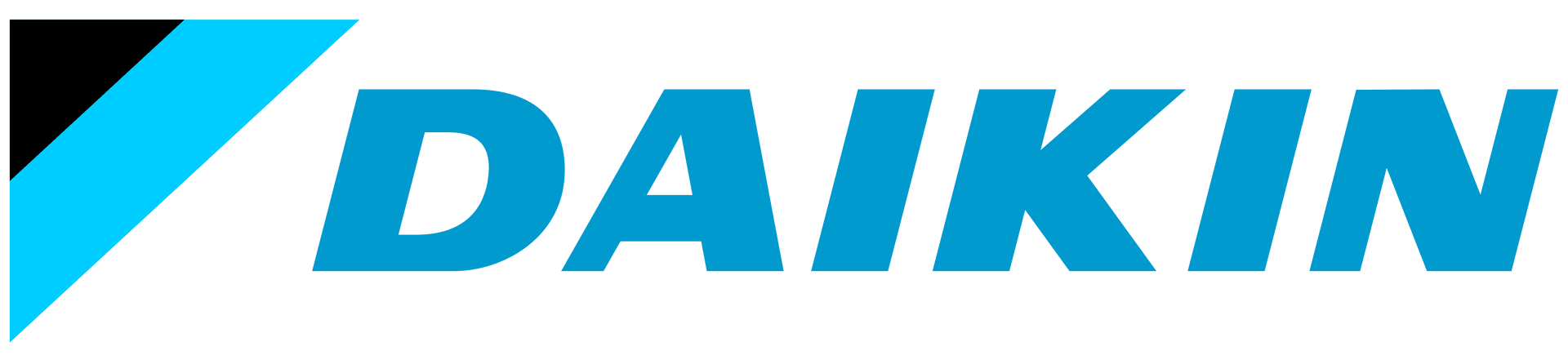 Logo Daikin, page accessoires clim