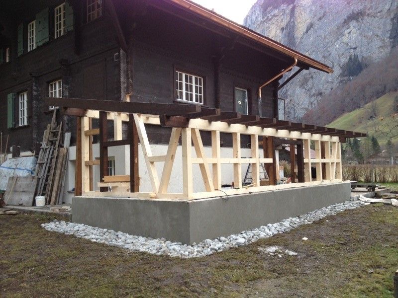 Umbau Holz - Hanspeter Heinzelmann Zimmerei